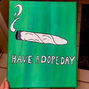 Fun Original Acrylic Painting By Me 💚